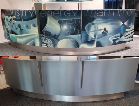 Eyecatcher bij binnenkomst