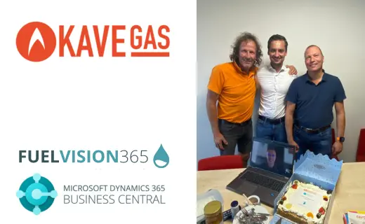 Kavégas live met Business Central + FuelVision 365