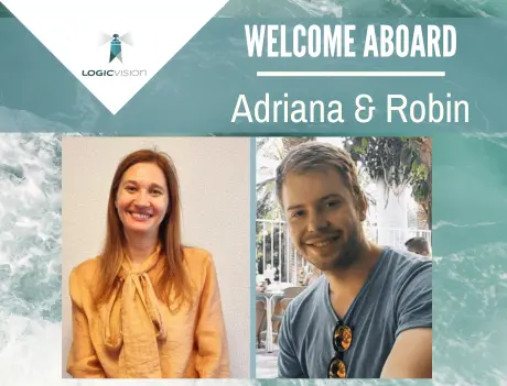 Welcome aboard Adriana en Robin